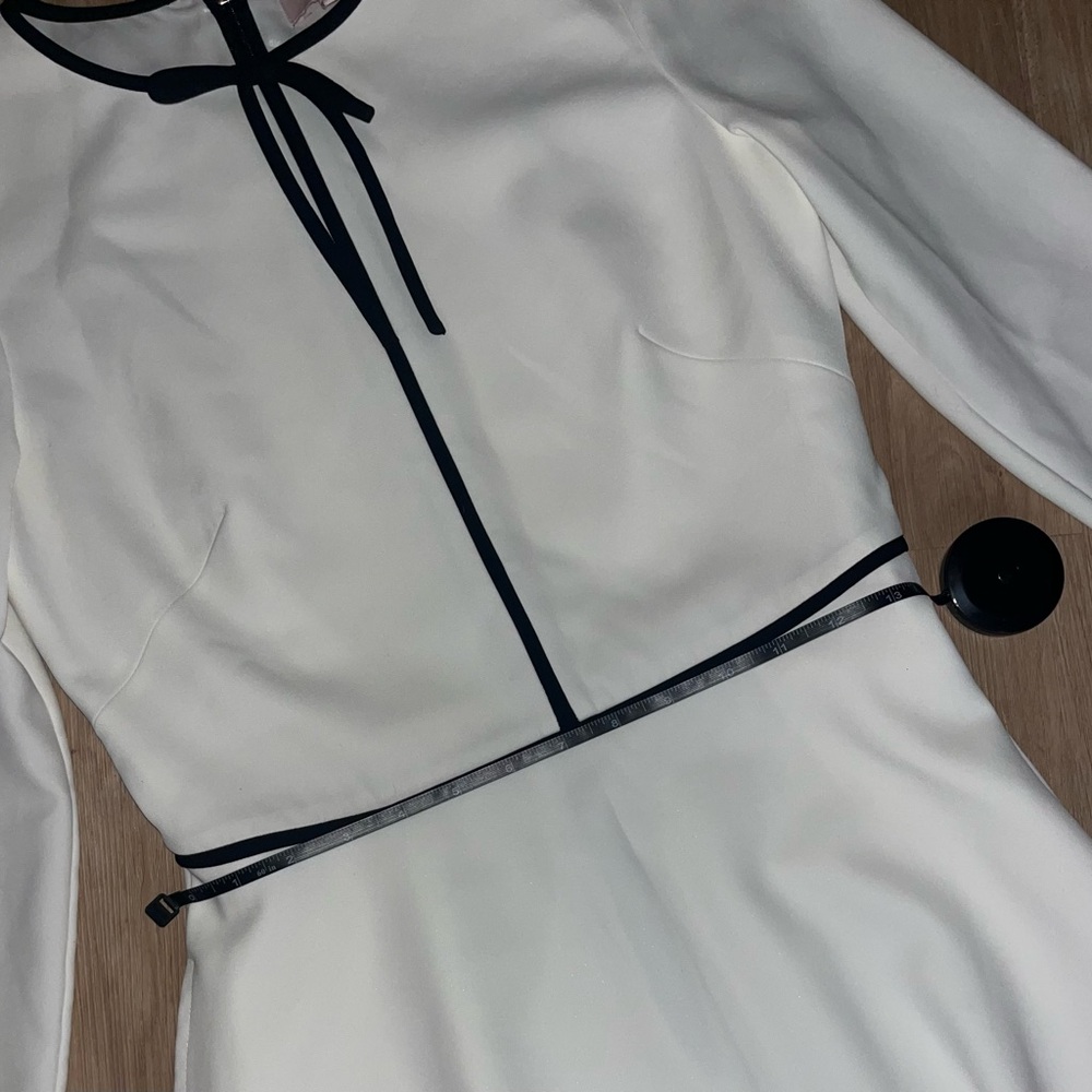 Ted Baker London Loozy Contrast Trim Bow Dress, like new! - Picture 5 of 6